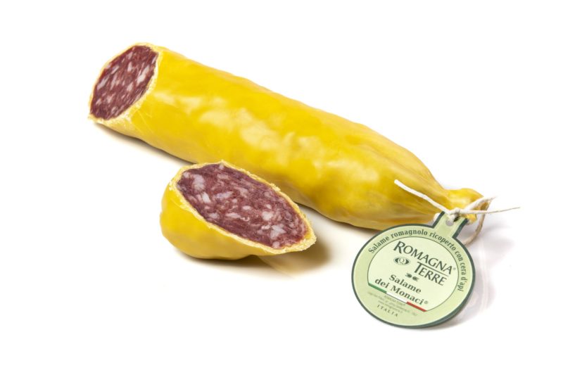 Salame romagnolo ricoperto con cera d'api 420 g