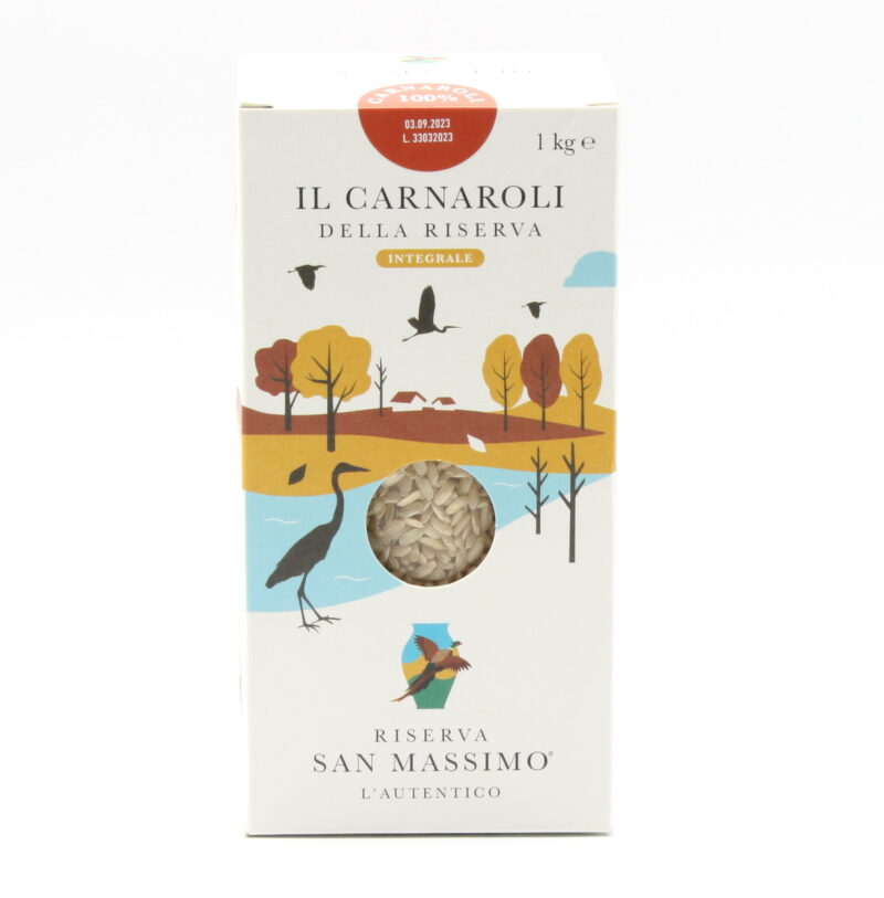 Riso Carnaroli Integrale Riserva San Massimo 1000 g