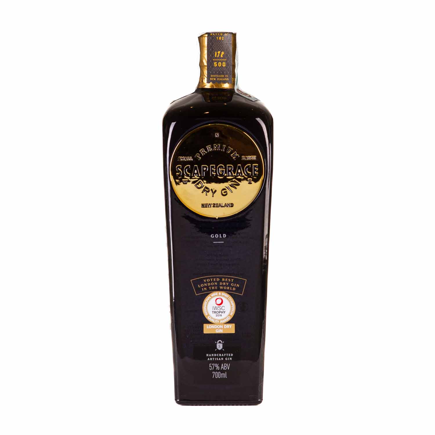 Dry Gin "Gold" 0.7 l - Scapegrace