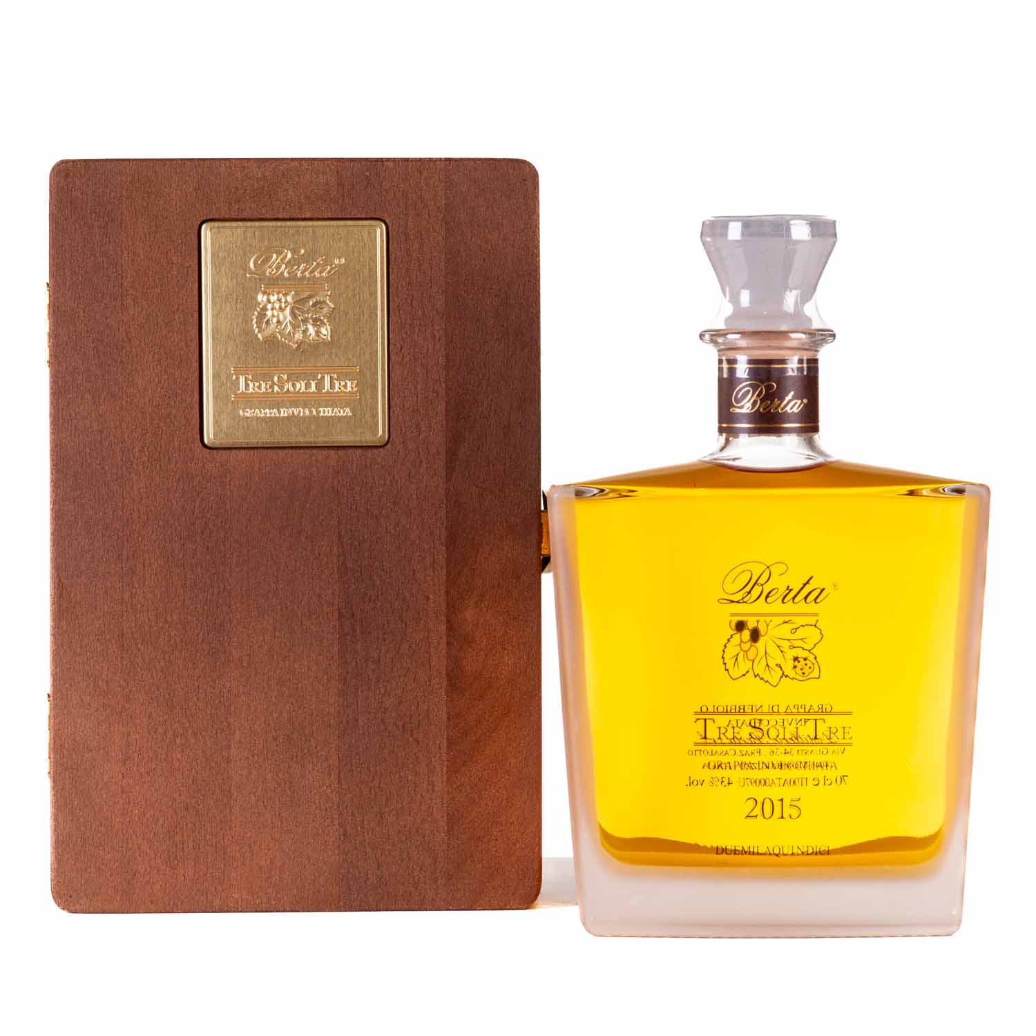 Grappa "Tre Soli Tre" 0.7 l - Berta