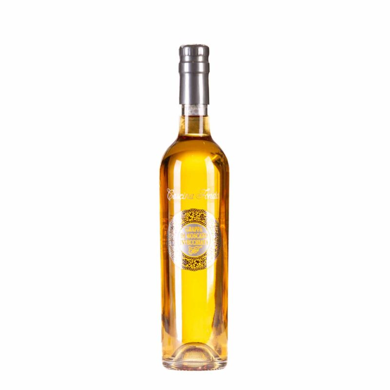 Grappa di Moscato invecchiata affinata in legno 0.5 l - Cascina Fonda