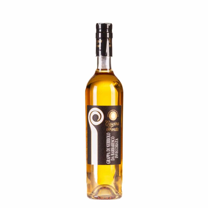 Grappa di Nebbiolo invecchiata affinata in legno 0.5 l - Cascina Fonda