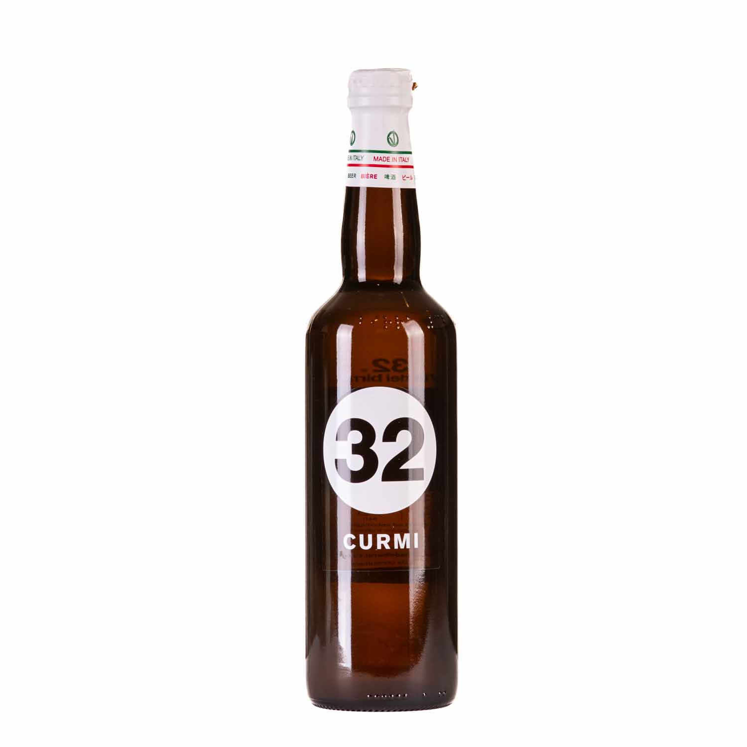Birra bianca speziata con coriandolo e scorza d'arancio rifermentata in bottiglia