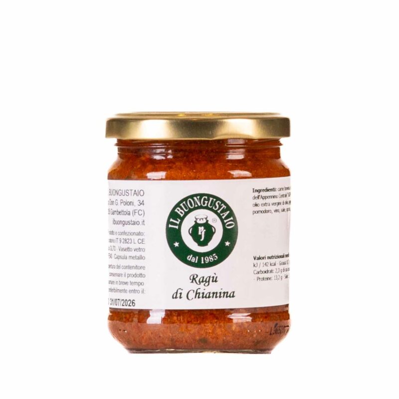 Ragù di carne Chianina 180 g