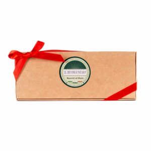 Praline con copertura di croccante cioccolato fondente e cremoso ripieno al rum