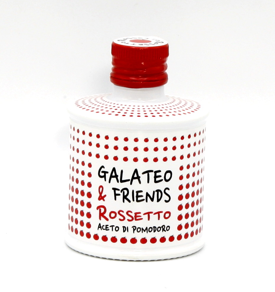 Aceto di pomodoro ottenuto dalla fermentazione del succo di pomodoro.